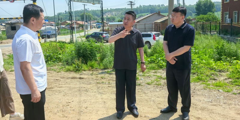 申洪业实地调研督导防汛工作